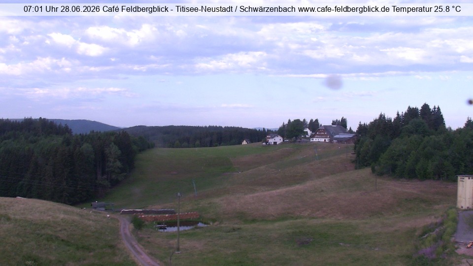 Archived image Webcam Ski lift at Schwärzenbach