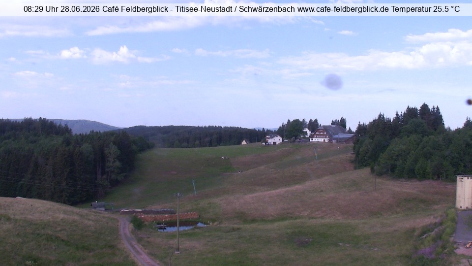 Archived image Webcam Ski lift at Schwärzenbach