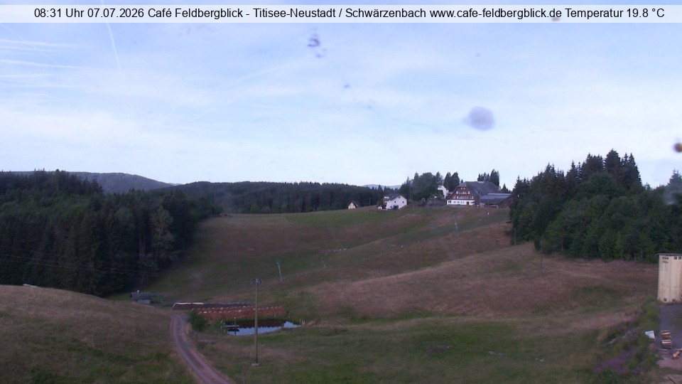 Archived image Webcam Ski lift at Schwärzenbach