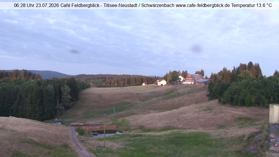 Archived image Webcam Ski lift at Schwärzenbach