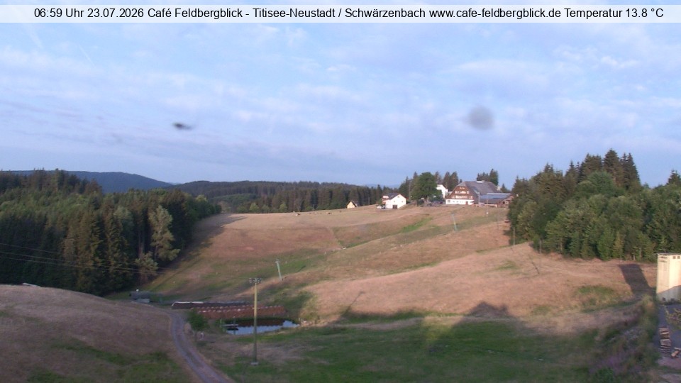 Archived image Webcam Ski lift at Schwärzenbach