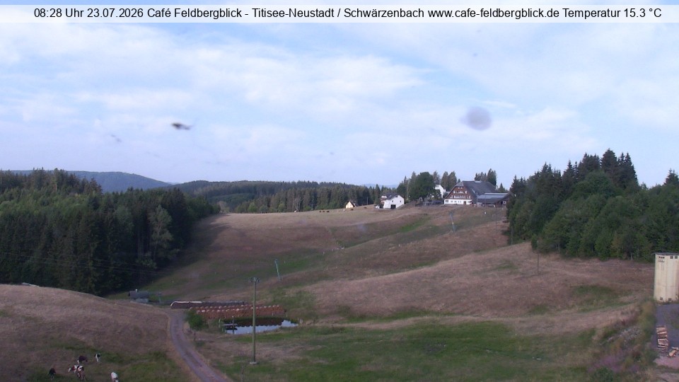 Archived image Webcam Ski lift at Schwärzenbach