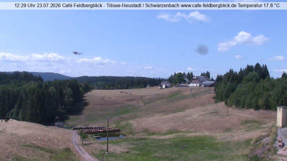 Archived image Webcam Ski lift at Schwärzenbach