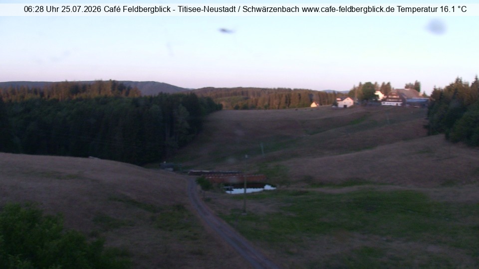Archived image Webcam Ski lift at Schwärzenbach