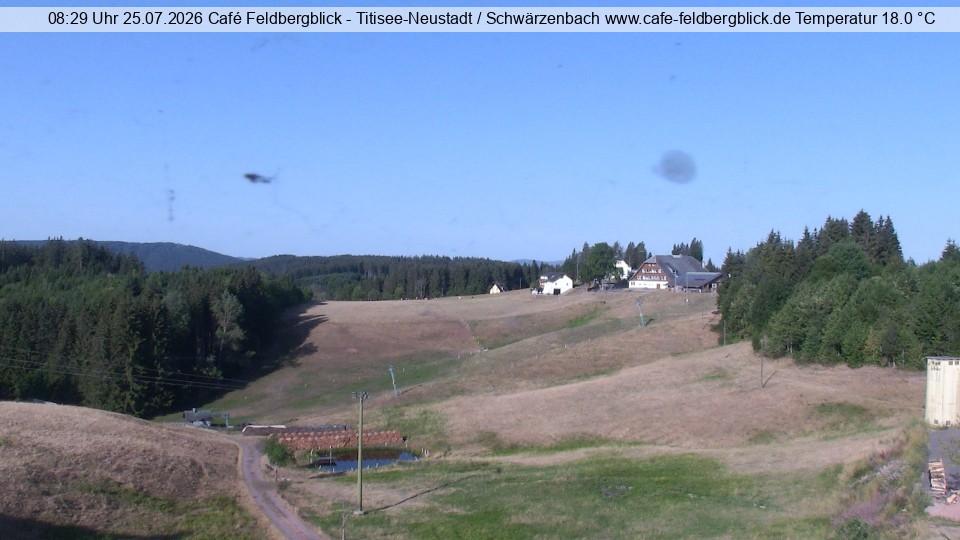 Archived image Webcam Ski lift at Schwärzenbach