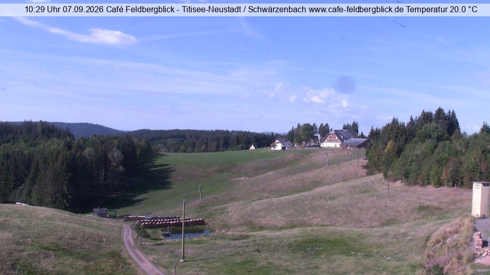 Archived image Webcam Ski lift at Schwärzenbach