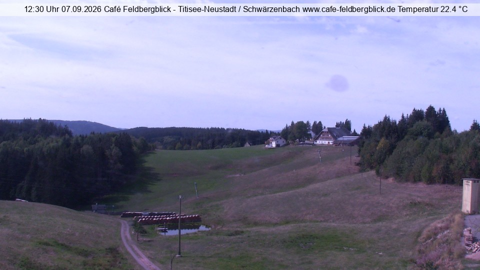 Archived image Webcam Ski lift at Schwärzenbach