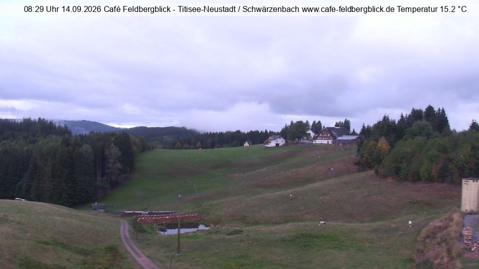 Archived image Webcam Ski lift at Schwärzenbach