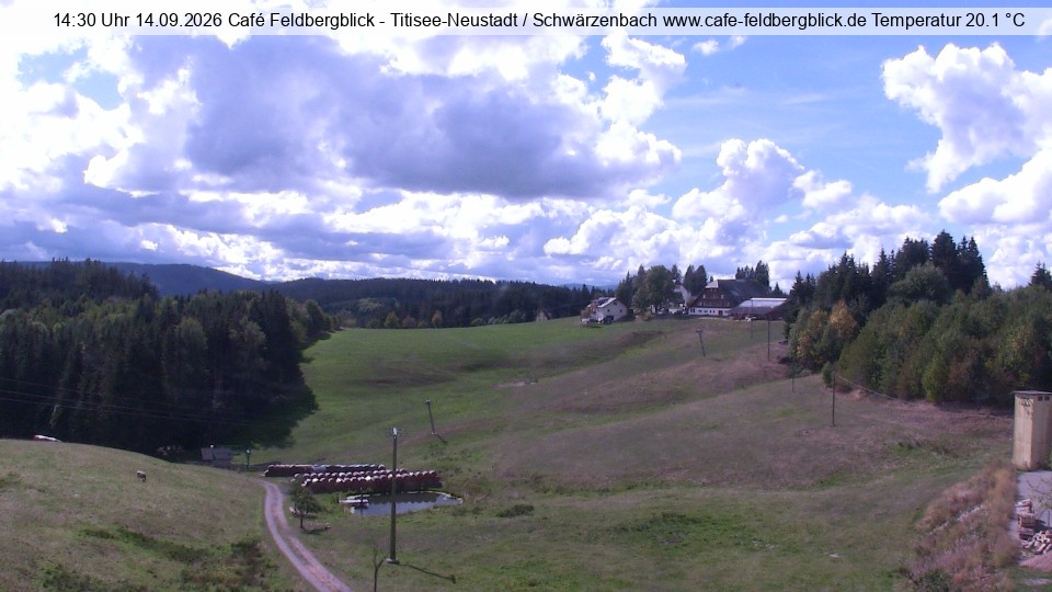 Archived image Webcam Ski lift at Schwärzenbach