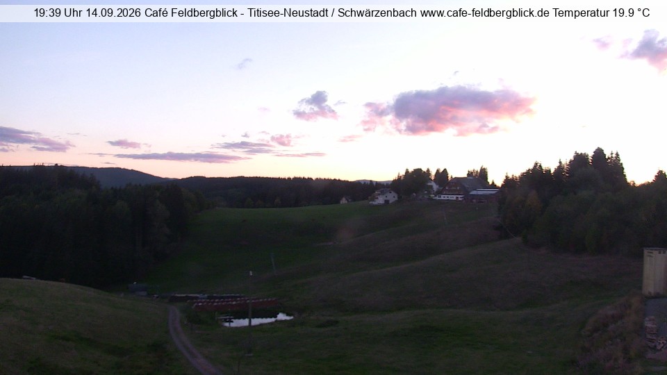 Archived image Webcam Ski lift at Schwärzenbach
