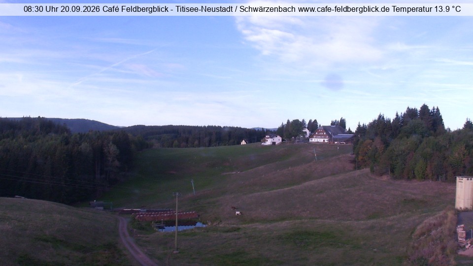 Archived image Webcam Ski lift at Schwärzenbach