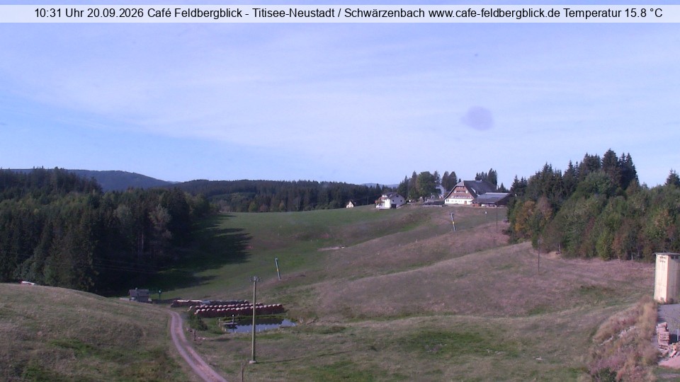 Archived image Webcam Ski lift at Schwärzenbach