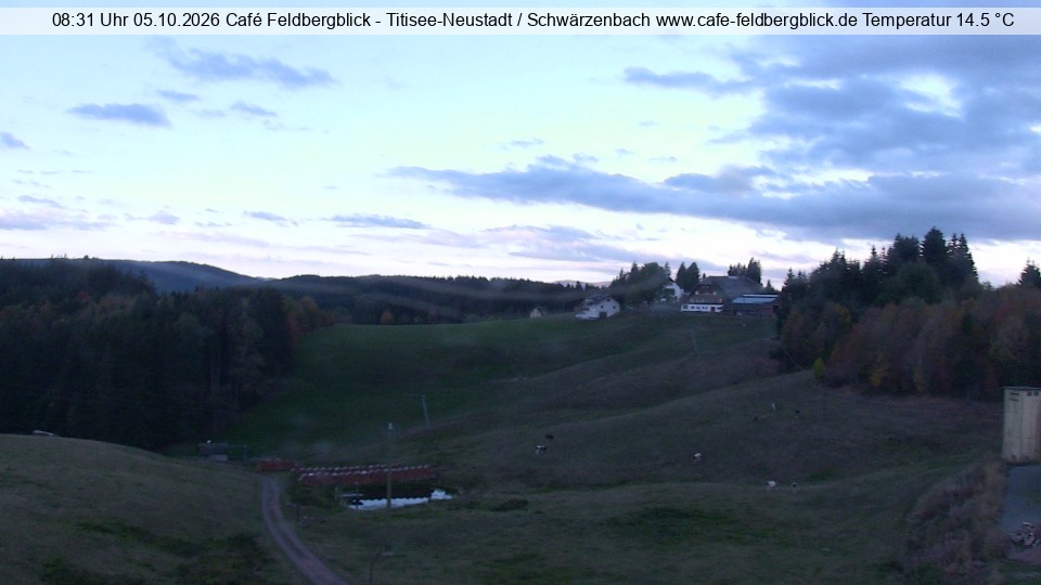 Archived image Webcam Ski lift at Schwärzenbach