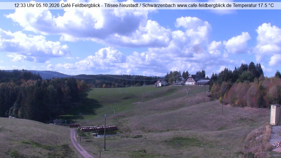 Archived image Webcam Ski lift at Schwärzenbach