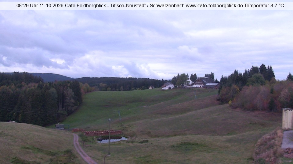 Archived image Webcam Ski lift at Schwärzenbach