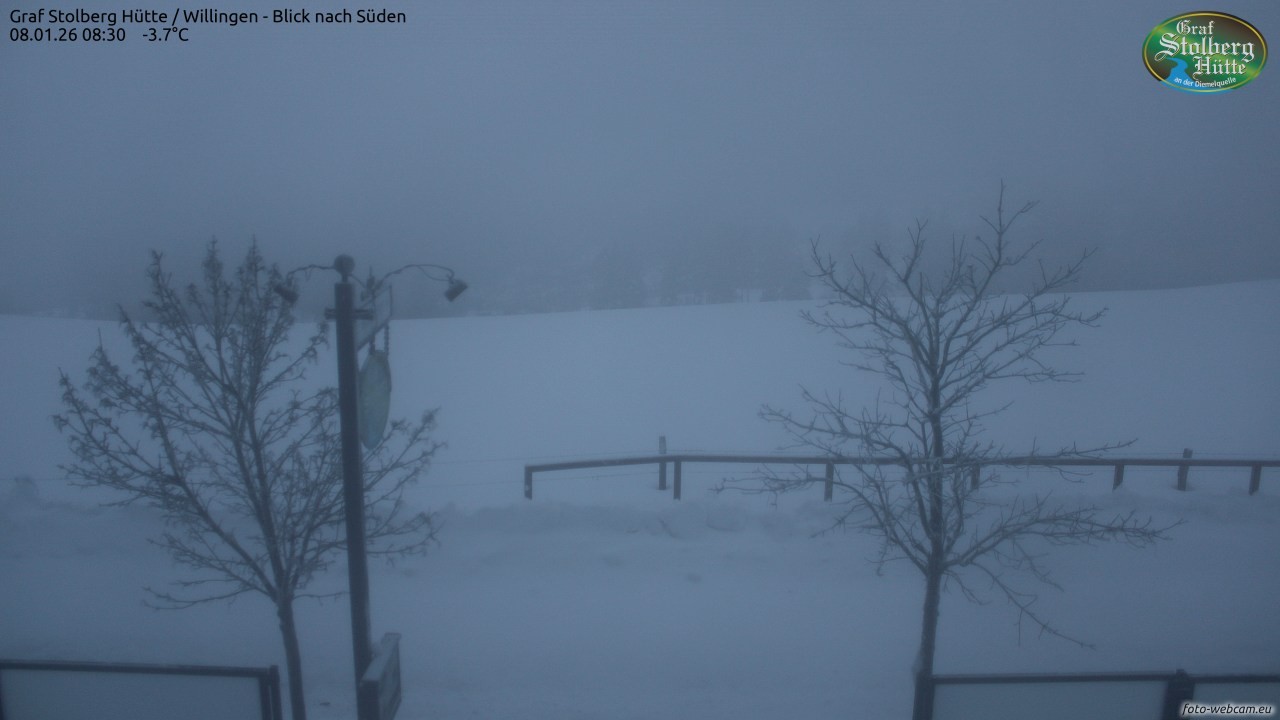 Archiv Foto Webcam Willingen: Graf Stolberg Hütte bei Usseln