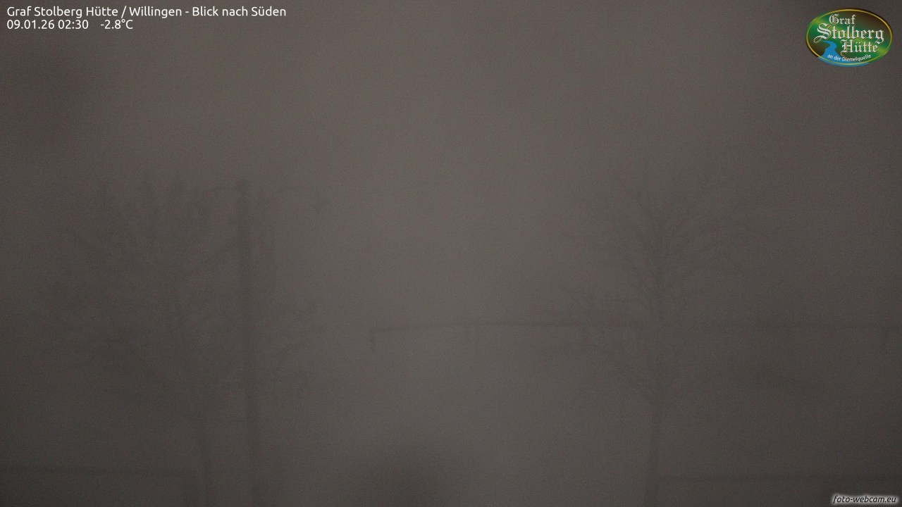 Archived image Webcam Mountain Hut Graf Stolberg near Willingen