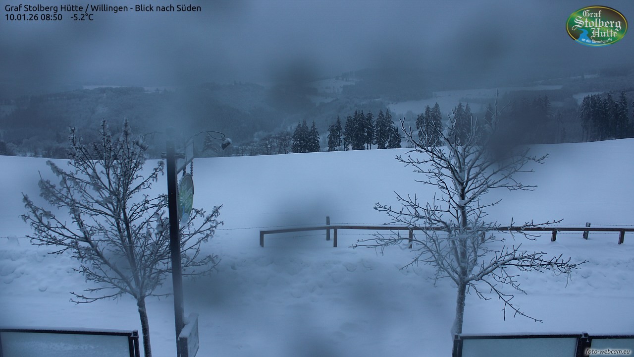Archiv Foto Webcam Willingen: Graf Stolberg Hütte bei Usseln