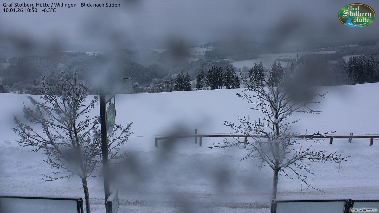 Archiv Foto Webcam Willingen: Graf Stolberg Hütte bei Usseln