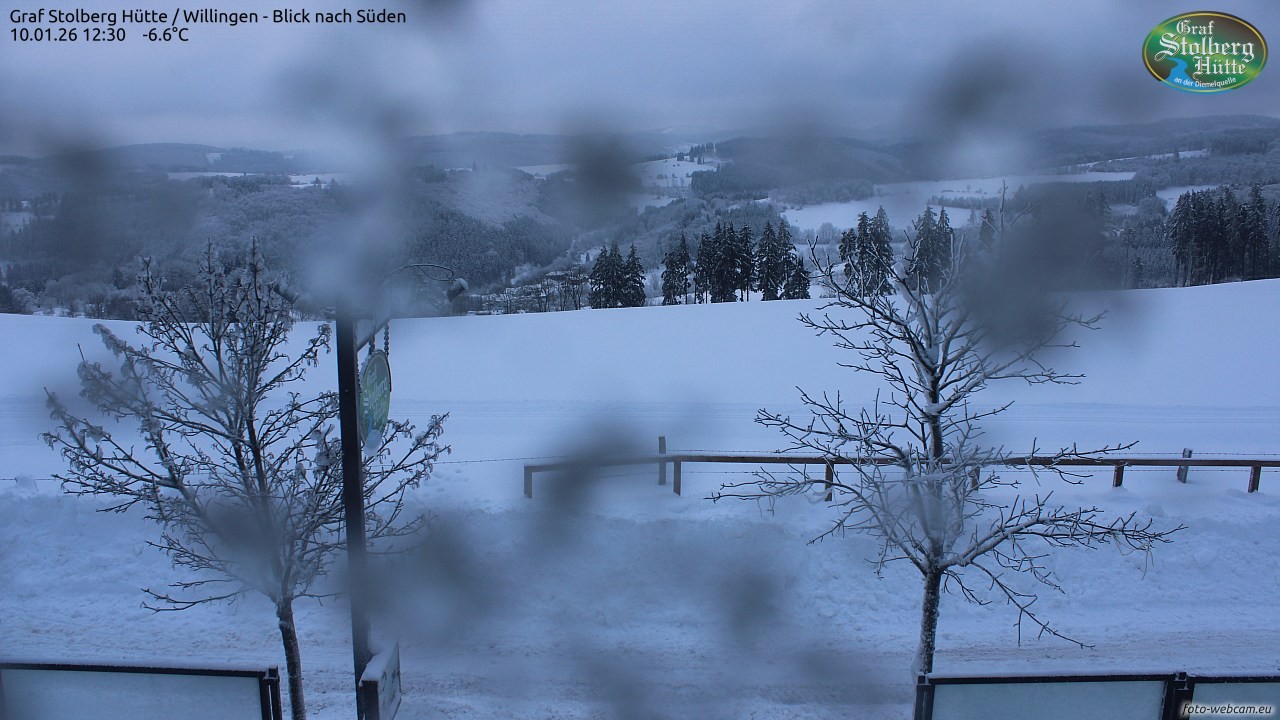 Archiv Foto Webcam Willingen: Graf Stolberg Hütte bei Usseln
