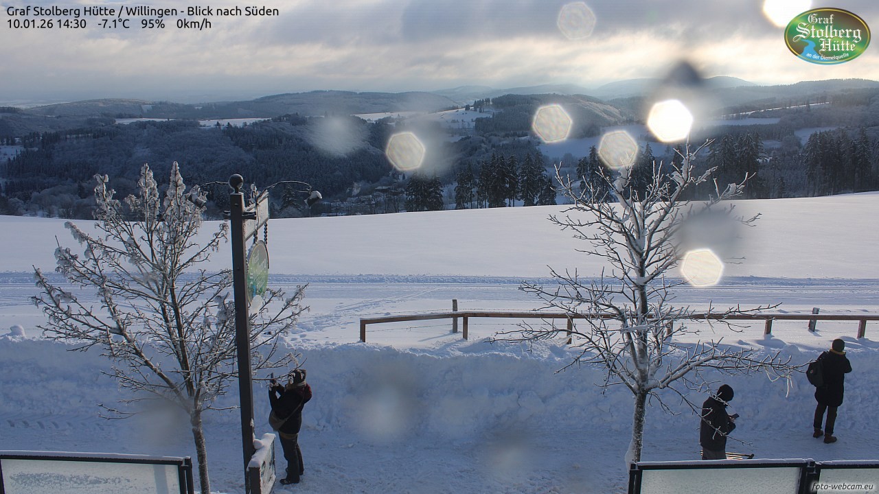 Archiv Foto Webcam Willingen: Graf Stolberg Hütte bei Usseln