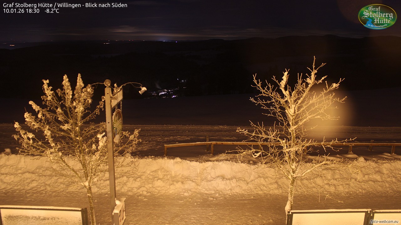 Archiv Foto Webcam Willingen: Graf Stolberg Hütte bei Usseln
