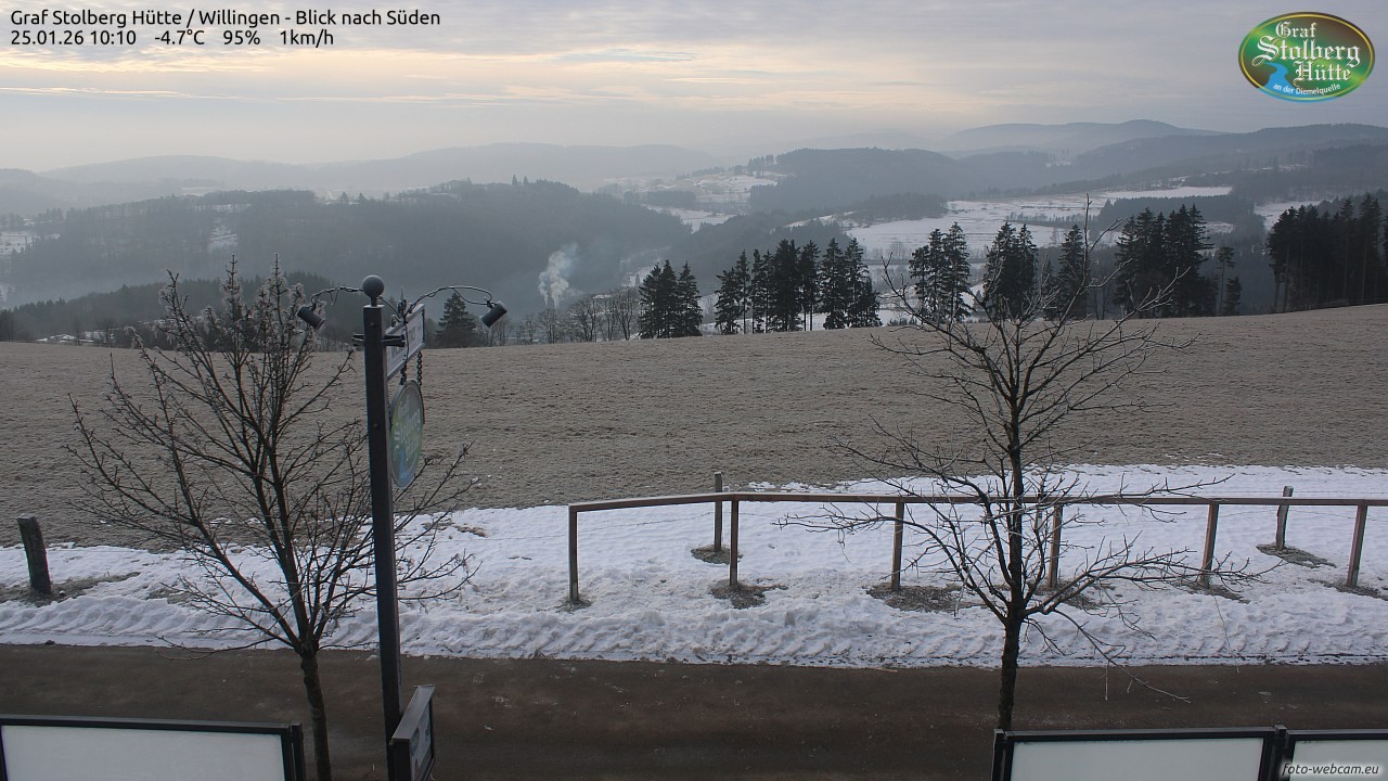 Archiv Foto Webcam Willingen: Graf Stolberg Hütte bei Usseln