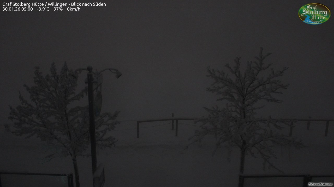 Archiv Foto Webcam Willingen: Graf Stolberg Hütte bei Usseln