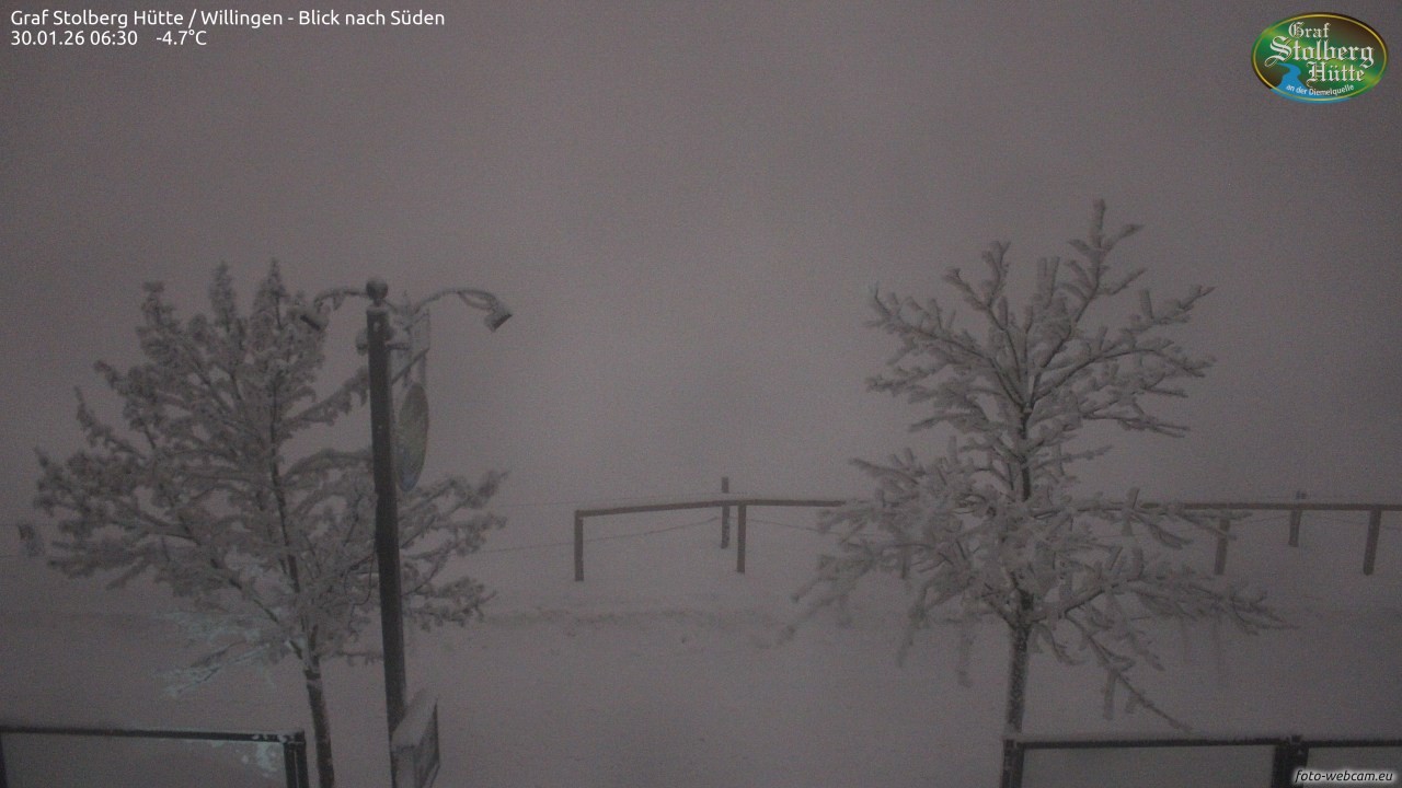 Archiv Foto Webcam Willingen: Graf Stolberg Hütte bei Usseln