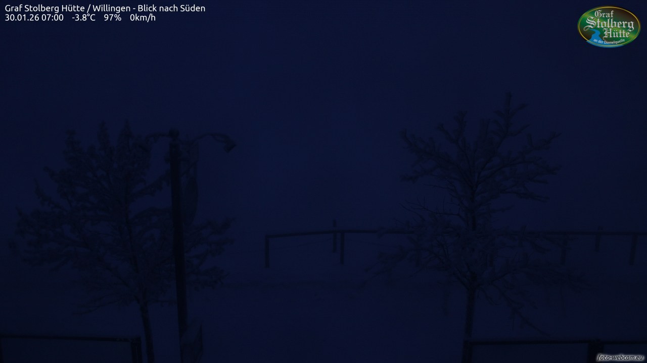 Archiv Foto Webcam Willingen: Graf Stolberg Hütte bei Usseln