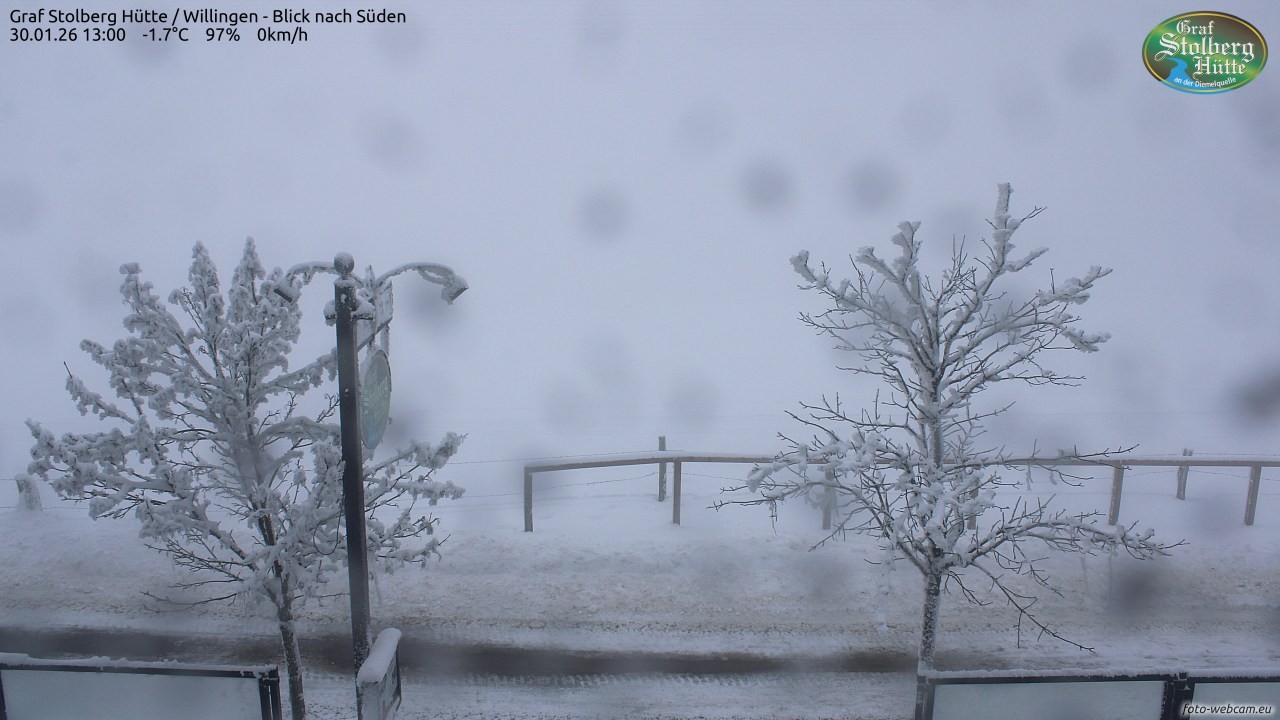 Archiv Foto Webcam Willingen: Graf Stolberg Hütte bei Usseln