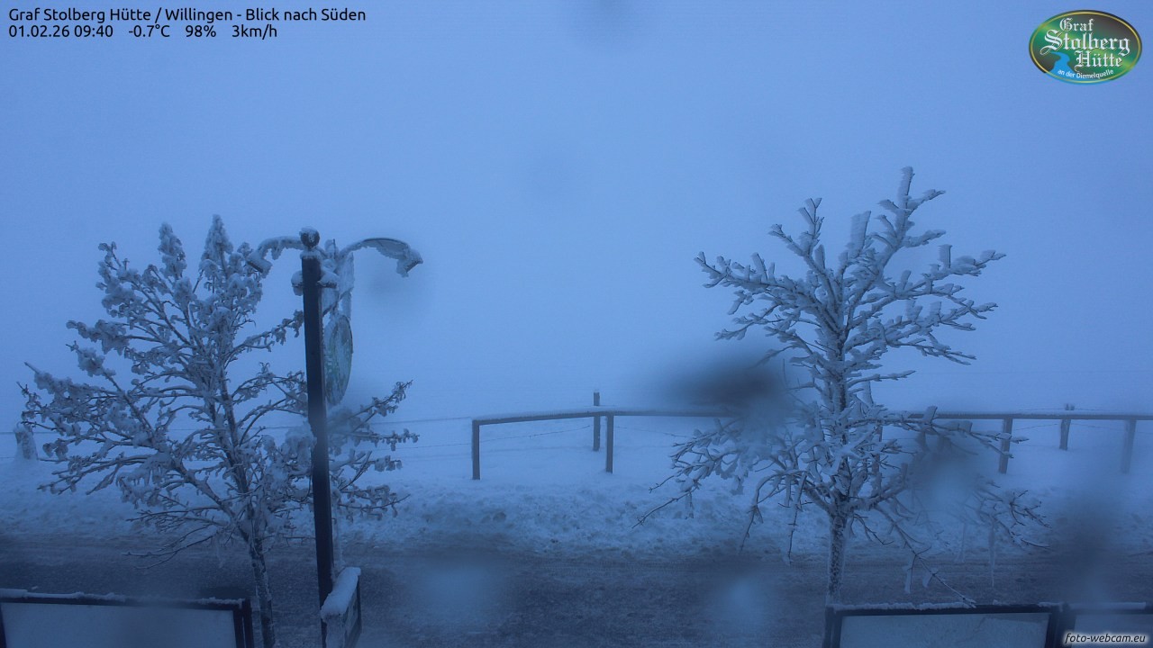 Archiv Foto Webcam Willingen: Graf Stolberg Hütte bei Usseln