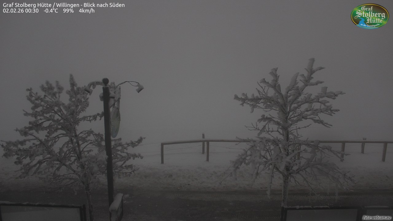 Archiv Foto Webcam Willingen: Graf Stolberg Hütte bei Usseln