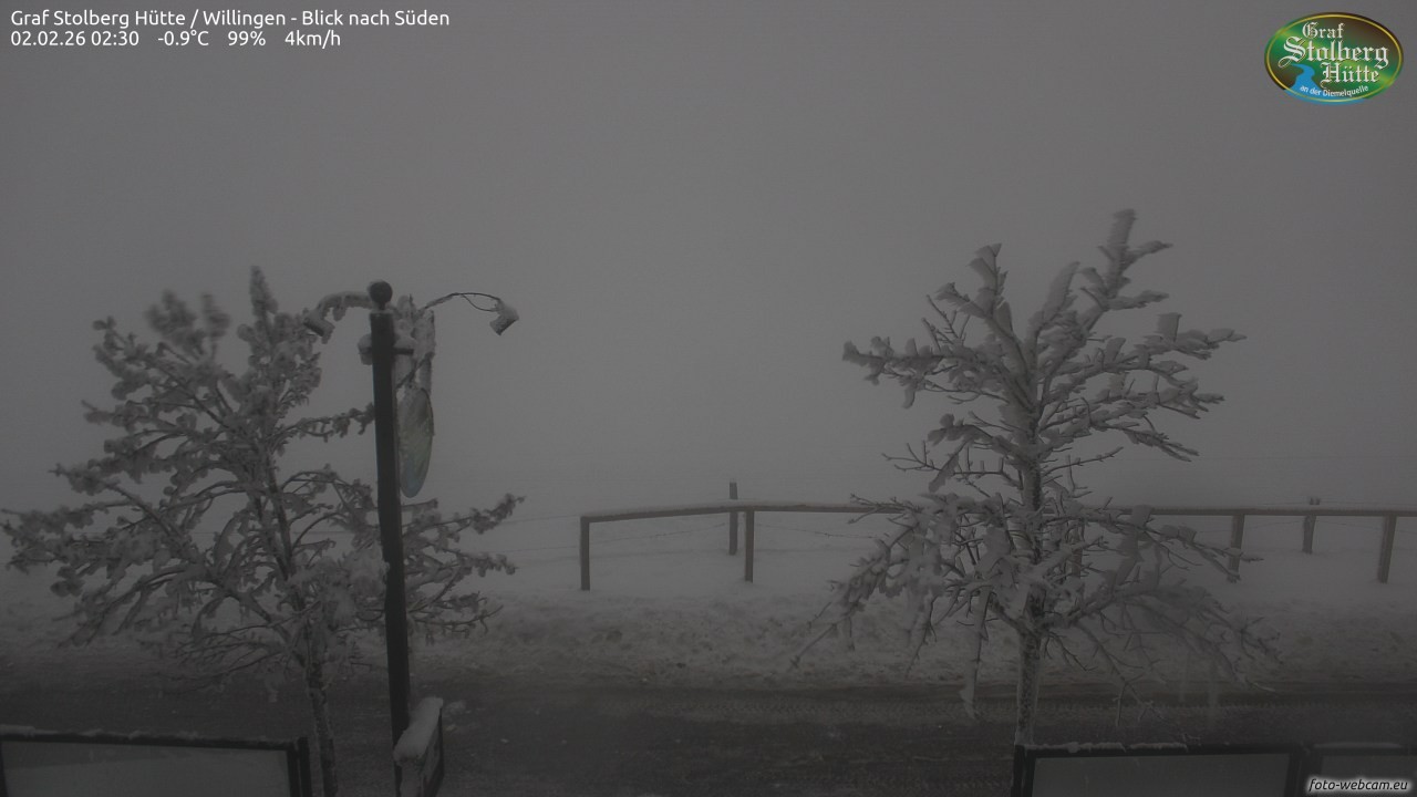 Archiv Foto Webcam Willingen: Graf Stolberg Hütte bei Usseln