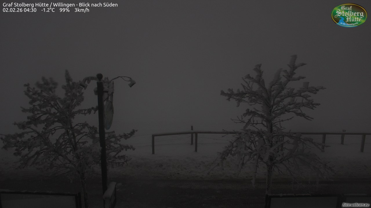 Archiv Foto Webcam Willingen: Graf Stolberg Hütte bei Usseln