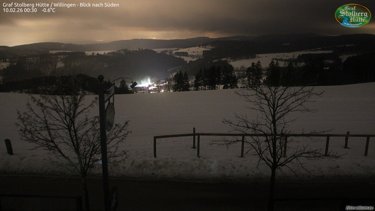 Archived image Webcam Mountain Hut Graf Stolberg near Willingen