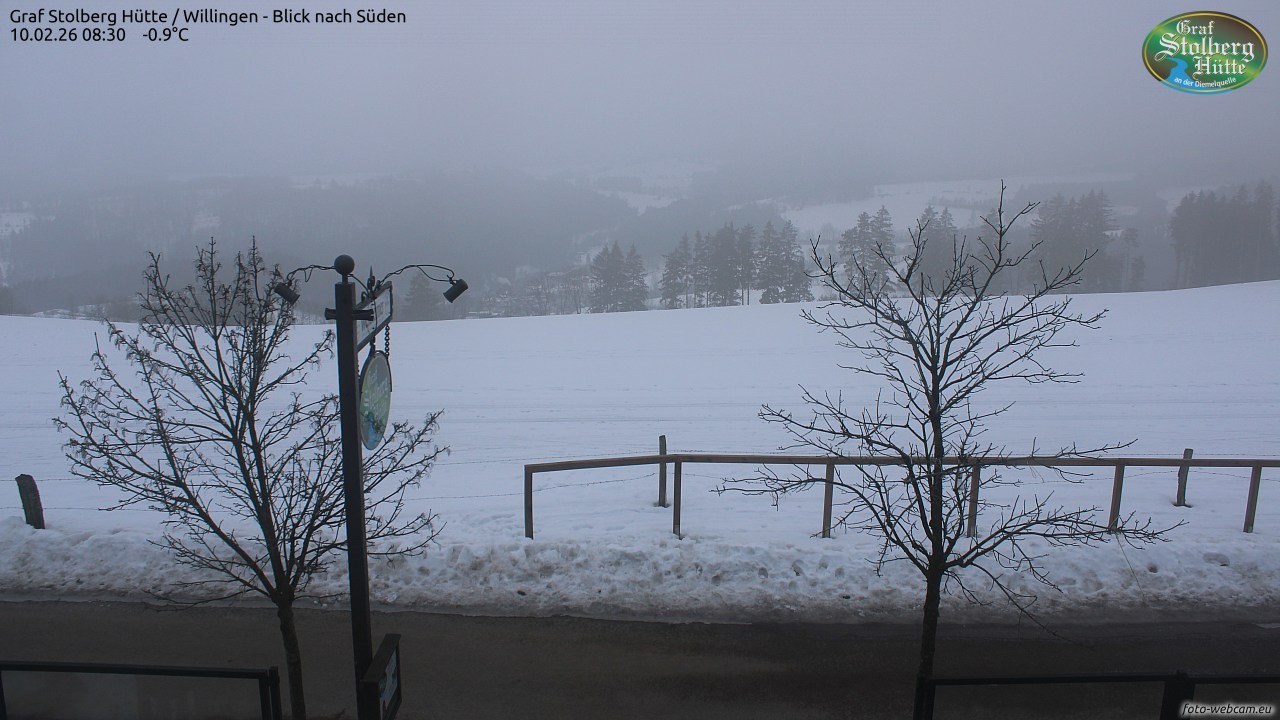 Archiv Foto Webcam Willingen: Graf Stolberg Hütte bei Usseln