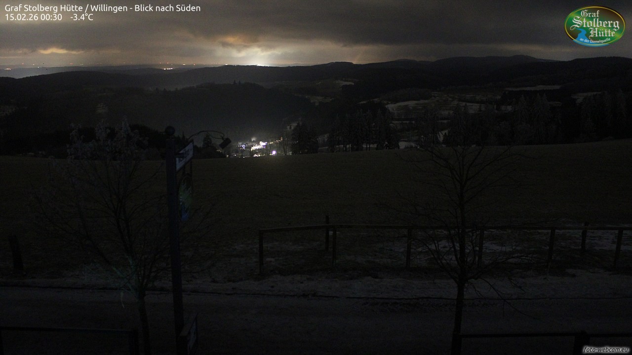 Archiv Foto Webcam Willingen: Graf Stolberg Hütte bei Usseln