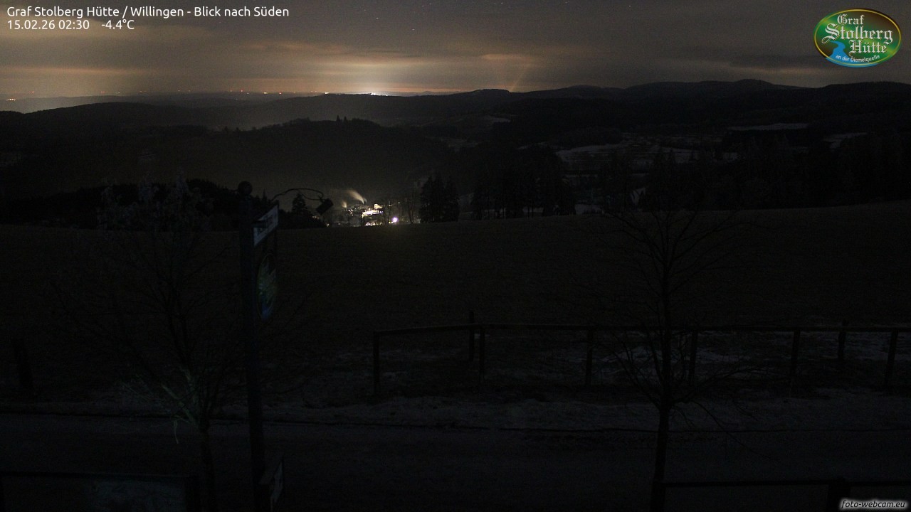 Archiv Foto Webcam Willingen: Graf Stolberg Hütte bei Usseln