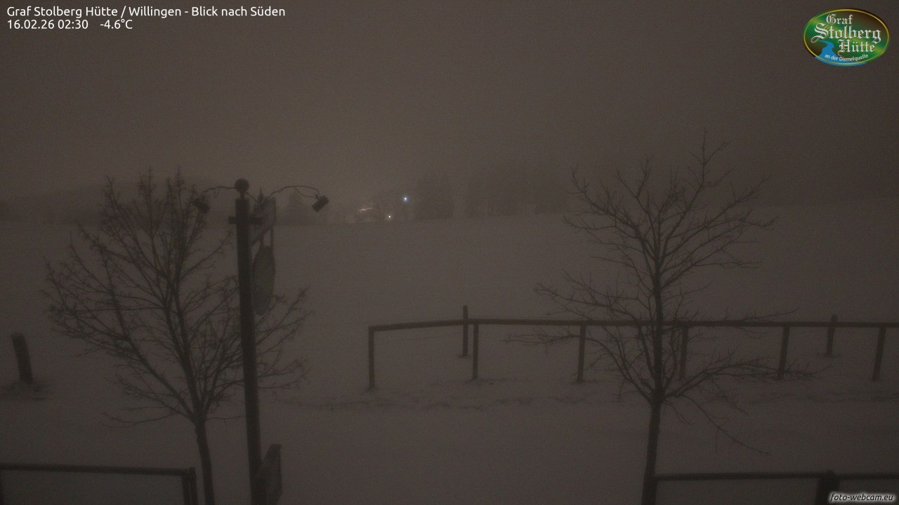 Archiv Foto Webcam Willingen: Graf Stolberg Hütte bei Usseln