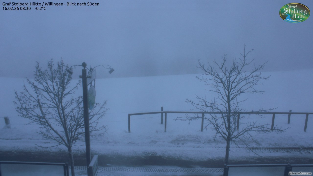 Archiv Foto Webcam Willingen: Graf Stolberg Hütte bei Usseln