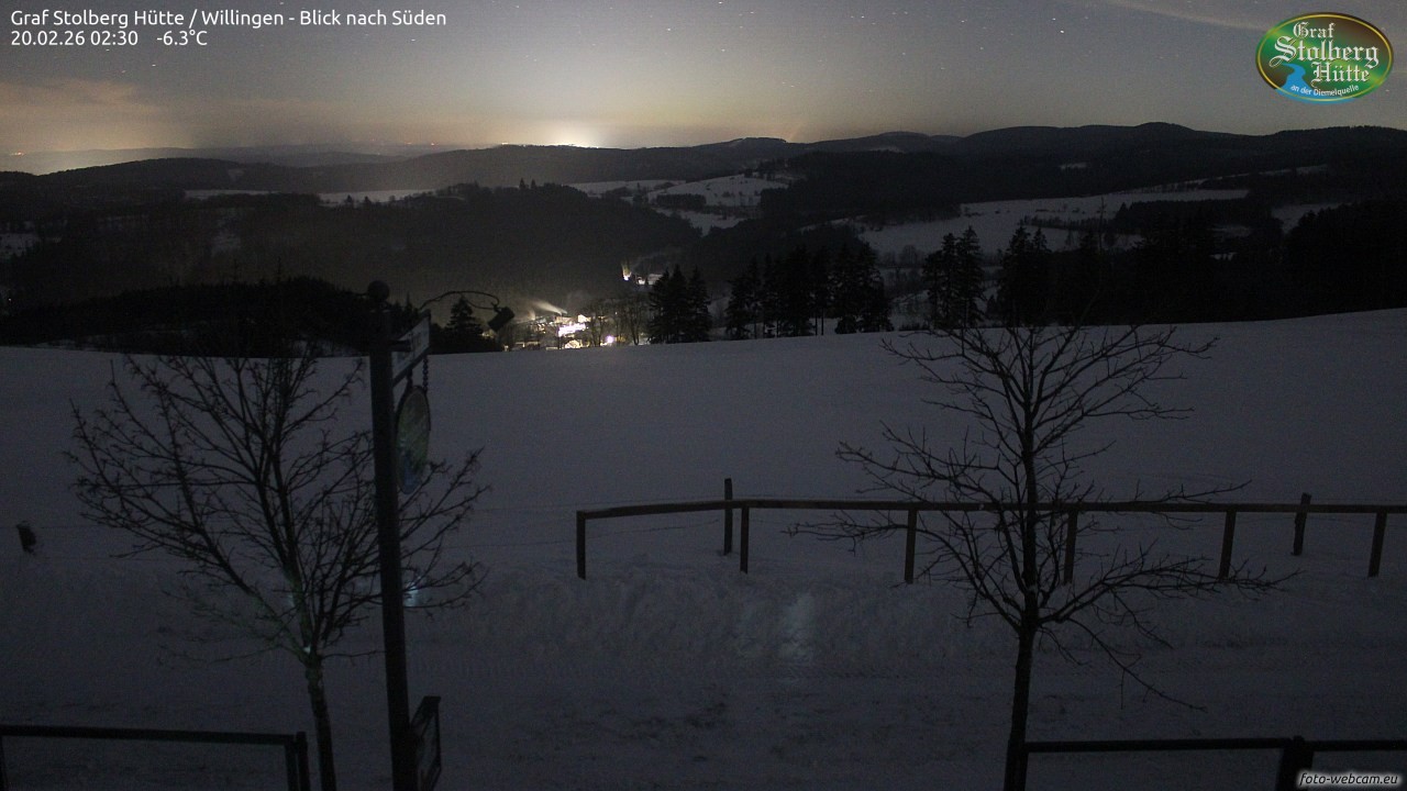 Archived image Webcam Mountain Hut Graf Stolberg near Willingen