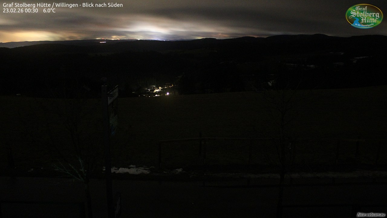 Archived image Webcam Mountain Hut Graf Stolberg near Willingen
