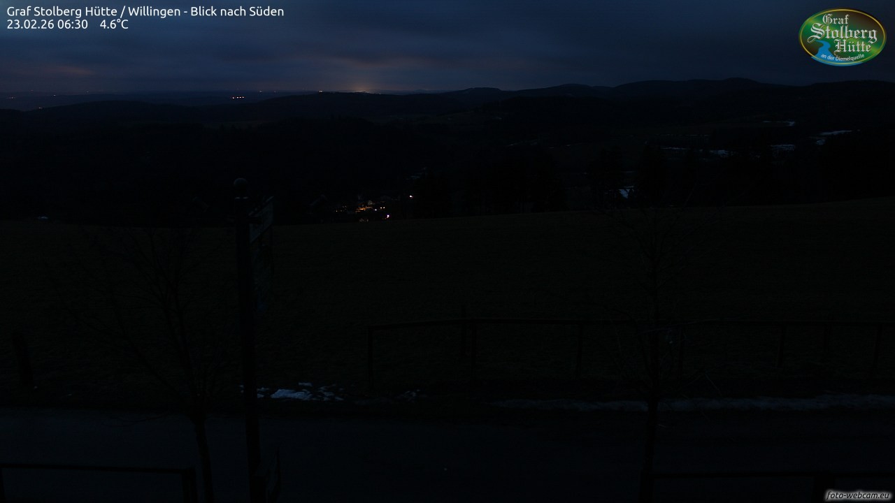 Archived image Webcam Mountain Hut Graf Stolberg near Willingen