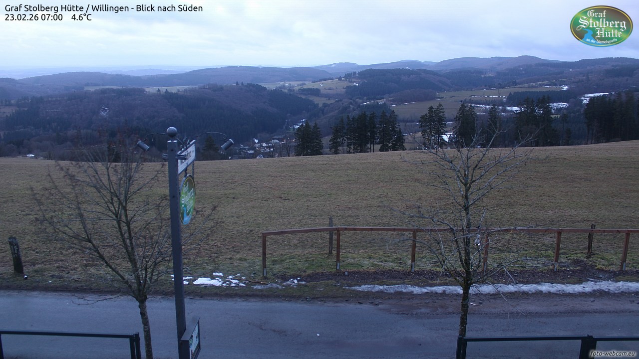 Archived image Webcam Mountain Hut Graf Stolberg near Willingen