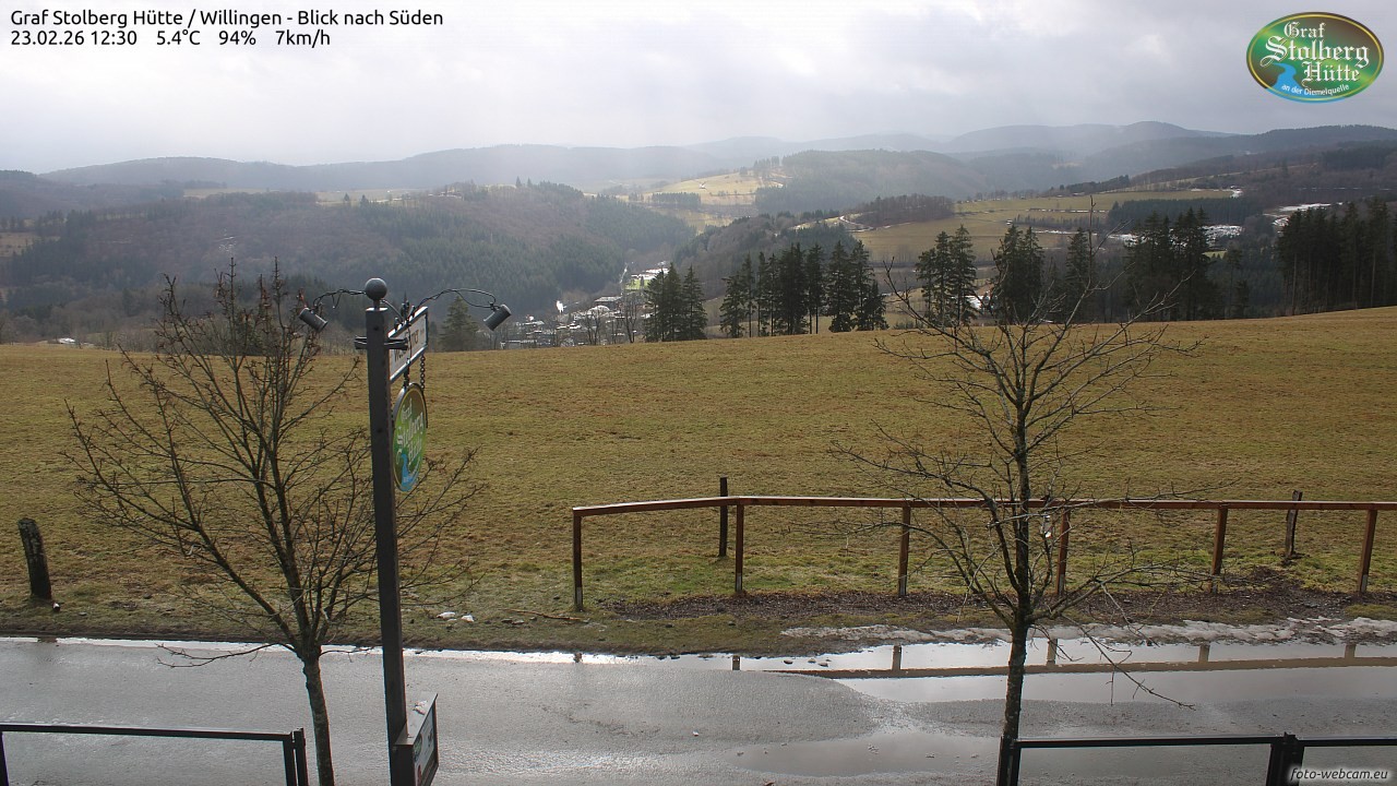 Archived image Webcam Mountain Hut Graf Stolberg near Willingen