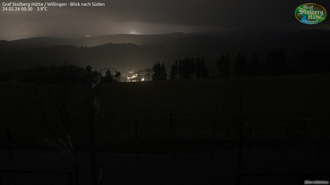 Archiv Foto Webcam Willingen: Graf Stolberg Hütte bei Usseln