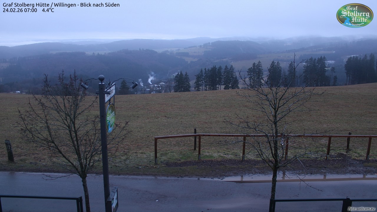 Archiv Foto Webcam Willingen: Graf Stolberg Hütte bei Usseln