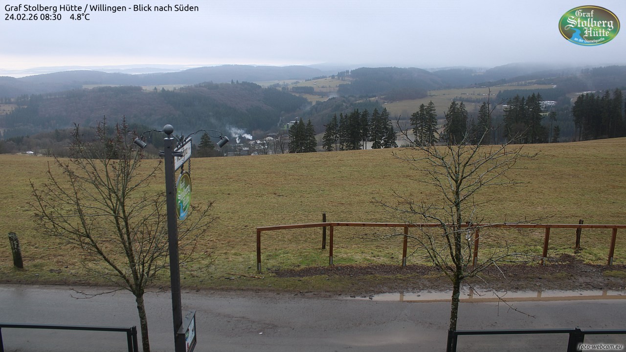 Archiv Foto Webcam Willingen: Graf Stolberg Hütte bei Usseln