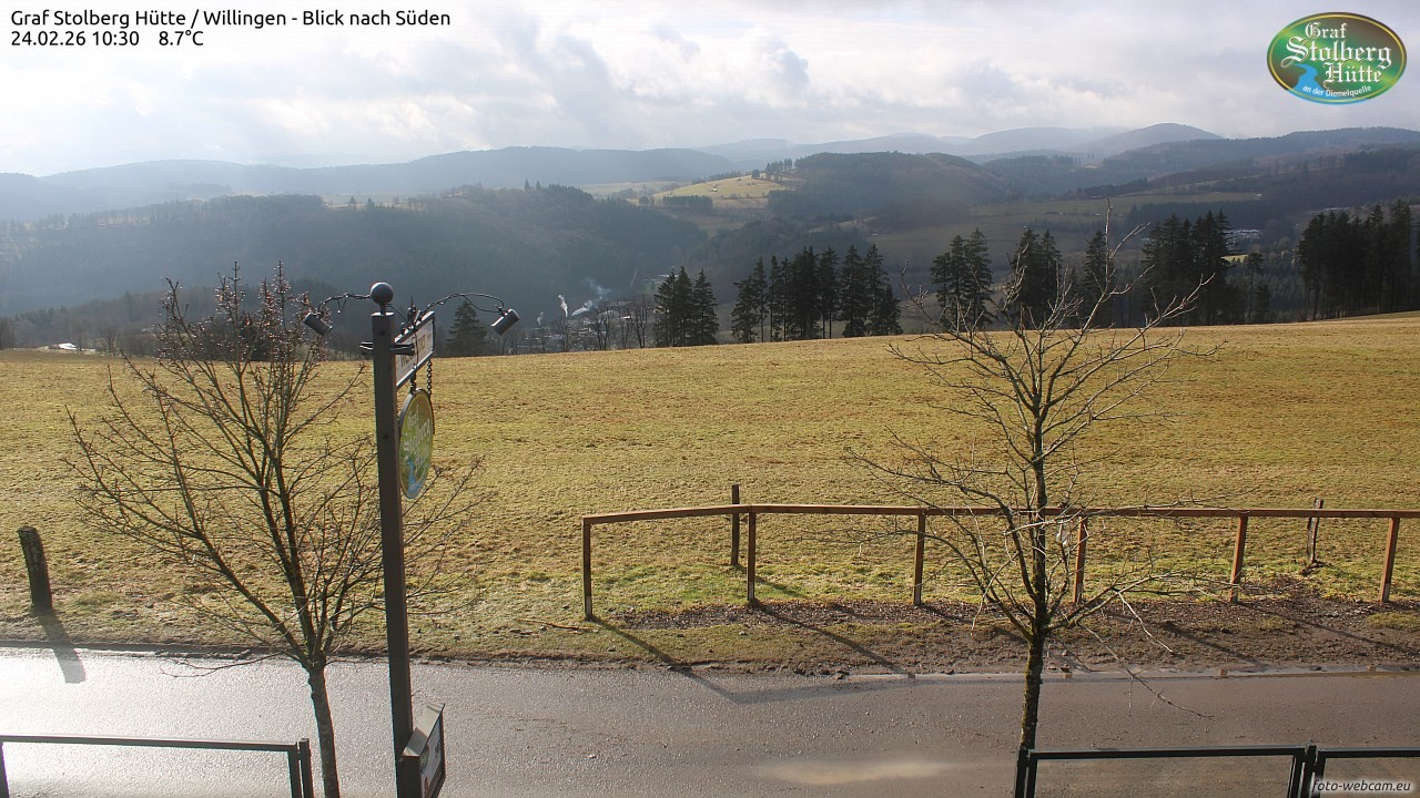 Archiv Foto Webcam Willingen: Graf Stolberg Hütte bei Usseln